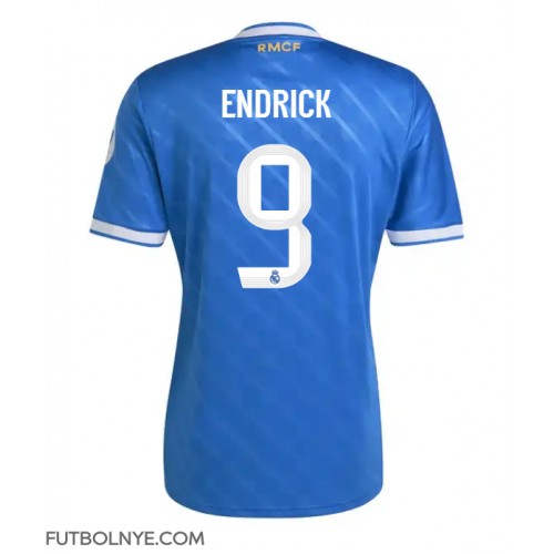 Camiseta Real Madrid Endrick #9 Tercera Equipación 2025-26 manga corta